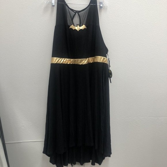 BATGIRL Torrid Batman Tank Dress NWT Women's Adult Plus Size 6X 30 Hi Lo… - Picture 1 of 6